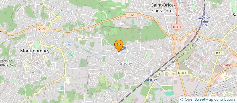 localisation de l'entreprise ISATIS  GROSLAY