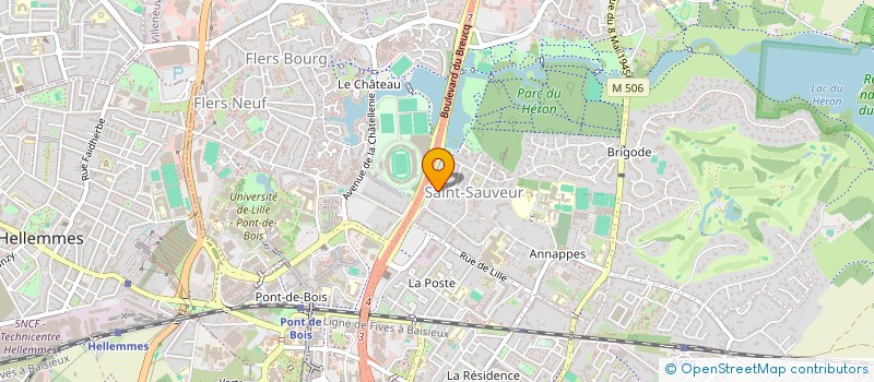 localisation de l'entreprise ISATIS à VILLENEUVE-D'ASCQ