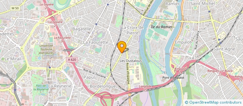 localisation de l'entreprise ISATIS à TOULOUSE