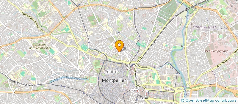 localisation de l'entreprise ISATIS à MONTPELLIER