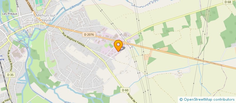 localisation de l'entreprise ISATIS  MEHUN-SUR-YEVRE