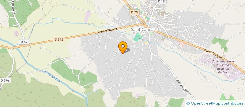 localisation de l'entreprise ISATIS EVASION  SAINT-CANNAT