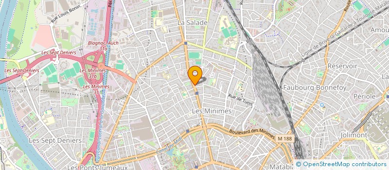 localisation de l'entreprise ISATIS IMMOBILIER  TOULOUSE
