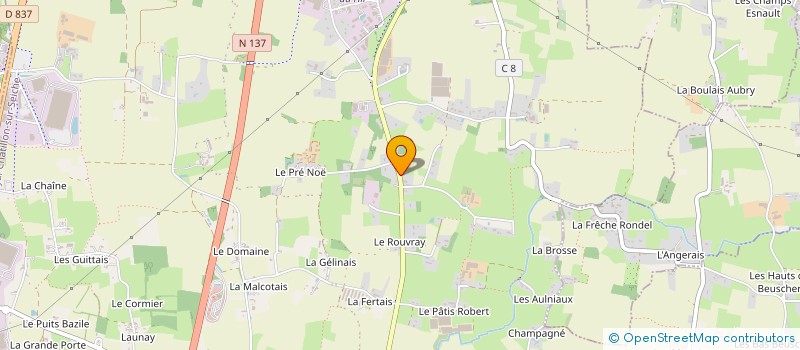 localisation de l'entreprise ISATY  NOYAL-CHATILLON-SUR-SEICHE