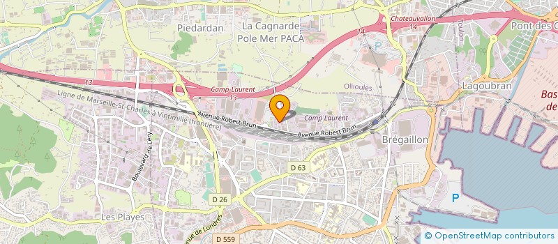 localisation de l'entreprise ISATYS à LA SEYNE SUR MER