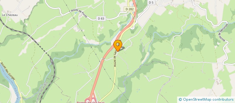 localisation de l'entreprise ISAU  SAINT-MARCEL-DE-FELINES