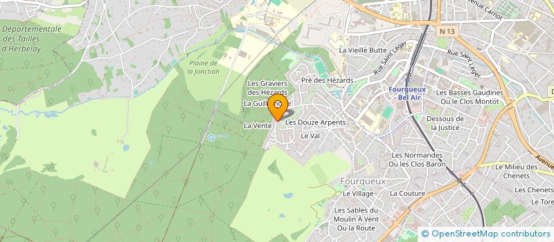 localisation de l'entreprise ISAURA  SAINT-GERMAIN-EN-LAYE