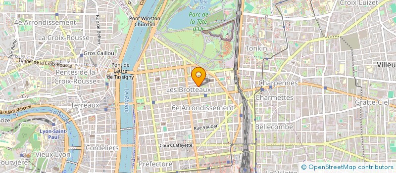localisation de l'entreprise ISAURE à LYON