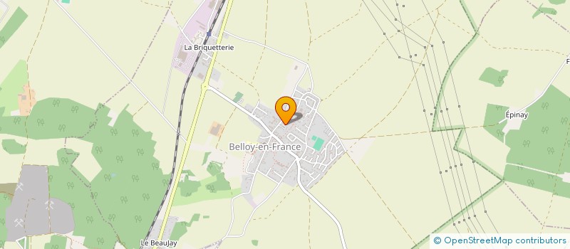 localisation de l'entreprise ISAV-CONNECT à BELLOY-EN-FRANCE