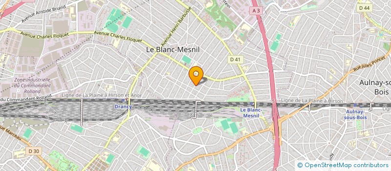 localisation de l'entreprise ISAVAL TAXIS à LE BLANC-MESNIL