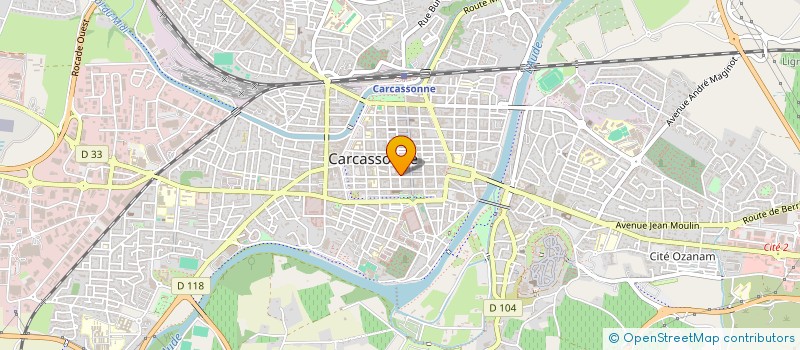 localisation de l'entreprise ISAYA à CARCASSONNE