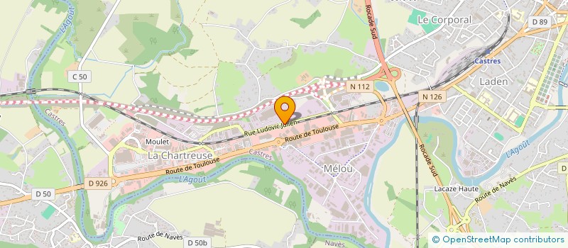 localisation de l'entreprise ISAYANI  CASTRES