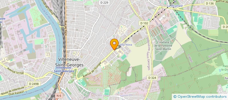 localisation de l'entreprise ISAYEV KHAZAMAT à VILLENEUVE-SAINT-GEORGES