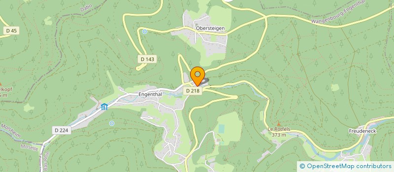 localisation de l'entreprise ISB  WANGENBOURG-ENGENTHAL