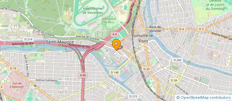 localisation de l'entreprise ISB CONSULTING à SAINT-MAURICE
