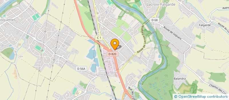 localisation de l'entreprise ISB INDUSTRIES ET SERVICES DU BATIMENT à PINSAGUEL