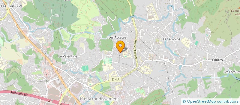 localisation de l'entreprise ISB SYSTEMS à MARSEILLE