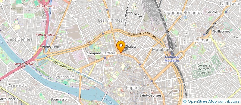 localisation de l'entreprise ISBARCA  TOULOUSE