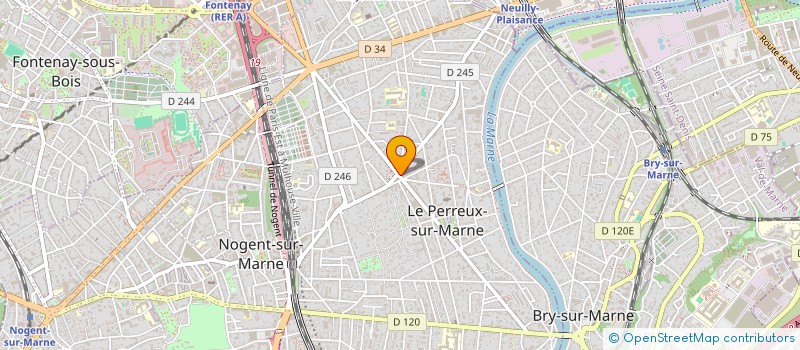 localisation de l'entreprise ISBI à LE PERREUX-SUR-MARNE