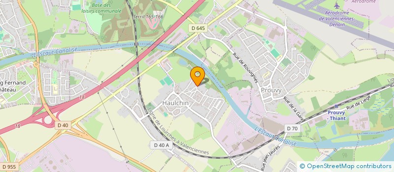 localisation de l'entreprise ISBMAUTO  HAULCHIN