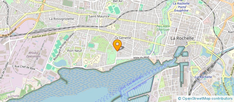 localisation de l'entreprise ISC PATRIMOINE  LA ROCHELLE