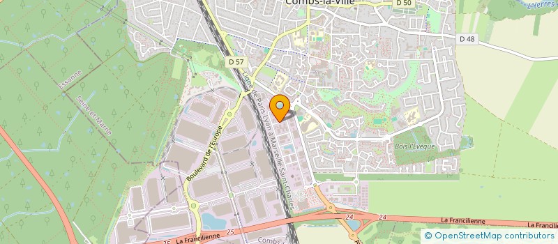 localisation de l'entreprise ISC RECYCLE  SENS