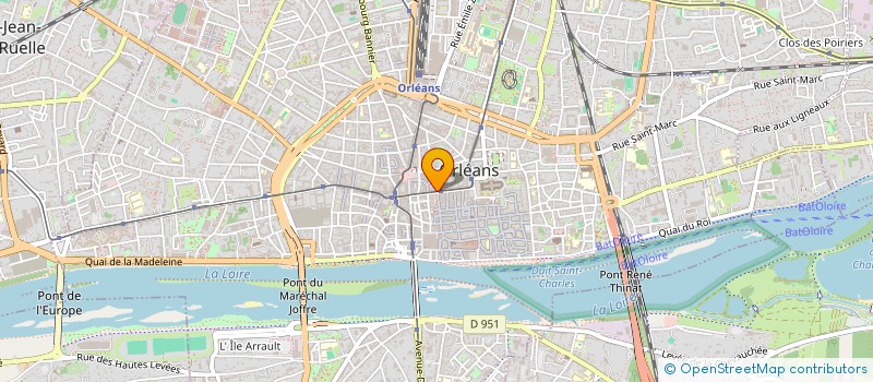 localisation de l'entreprise ISC TRADE WORK à ORLEANS