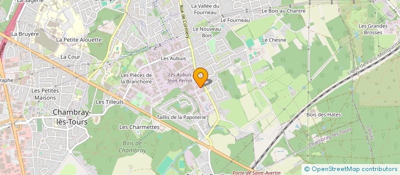 localisation de l'entreprise ISCAMBE à SAINT-AVERTIN