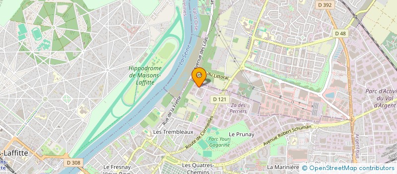 localisation de l'entreprise ISCHEBECK FRANCE  SARTROUVILLE