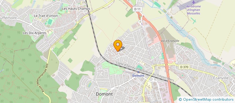 localisation de l'entreprise ISCHI  DOMONT