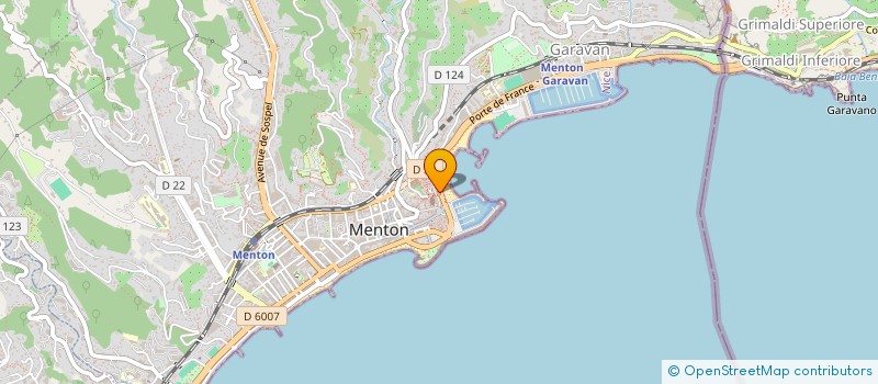 localisation de l'entreprise ISCHIA SASU à MENTON