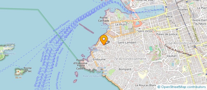 localisation de l'entreprise ISCHIO CLUB à MARSEILLE