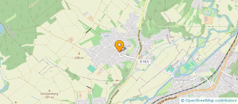 localisation de l'entreprise ISCM - IS CONSULTING & MANAGEMENT à HOCHSTATT