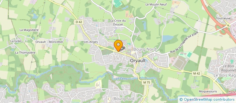 localisation de l'entreprise ISCO RENO à ORVAULT