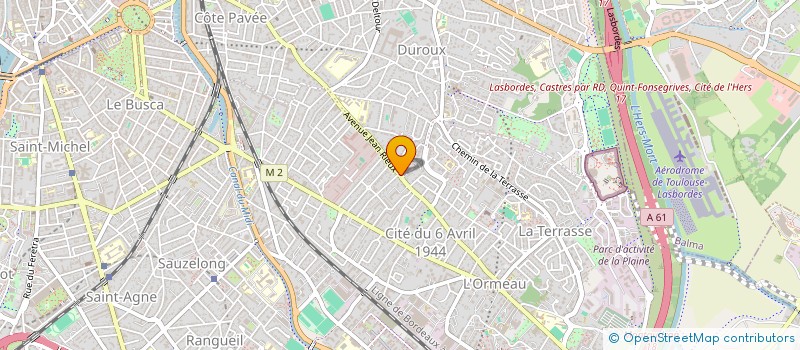 localisation de l'entreprise ISCOM'ING à TOULOUSE