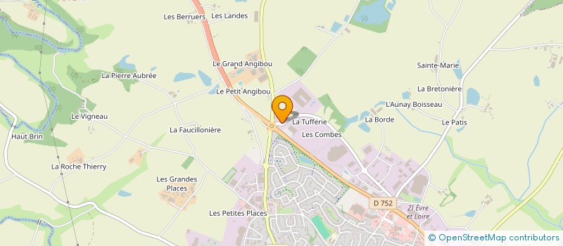 localisation de l'entreprise ISD à BEAUPREAU-EN-MAUGES