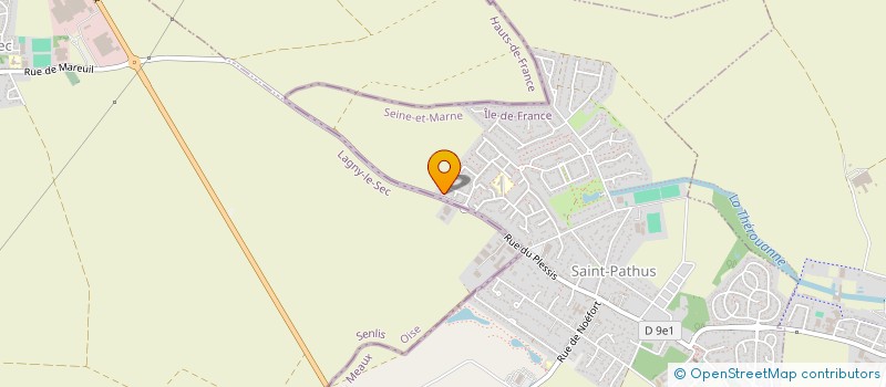 localisation de l'entreprise ISD CONSULTING  SAINT-PATHUS