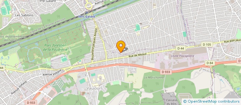 localisation de l'entreprise ISD RENOV à TREMBLAY-EN-FRANCE