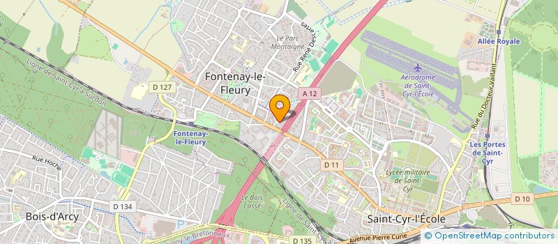 localisation de l'entreprise ISD TRANSPORT à FONTENAY-LE-FLEURY