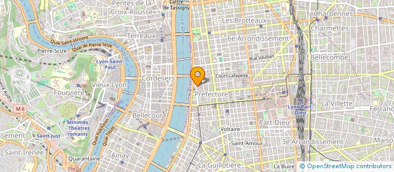 localisation de l'entreprise ISDEA à LYON