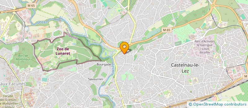 localisation de l'entreprise ISDF  CASTELNAU-LE-LEZ