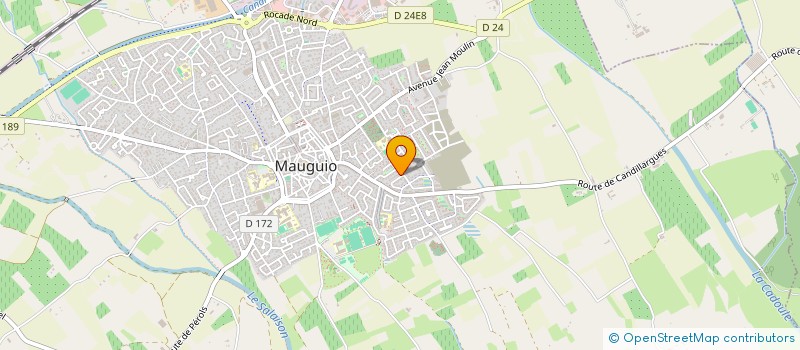 localisation de l'entreprise ISDS  MAUGUIO