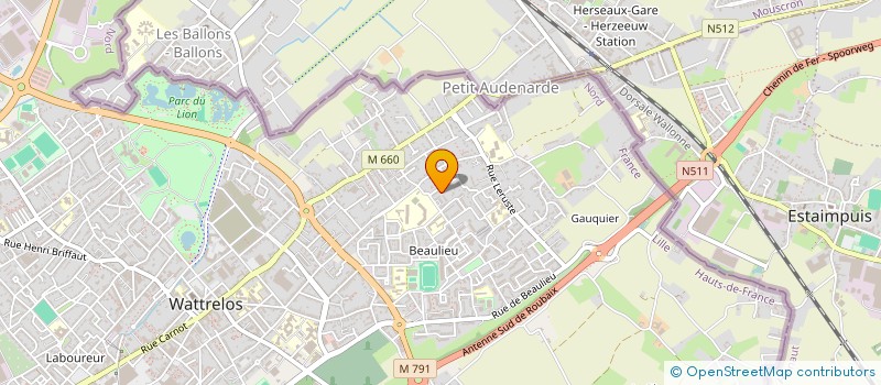 localisation de l'entreprise ISE EXPERTISE à WATTRELOS