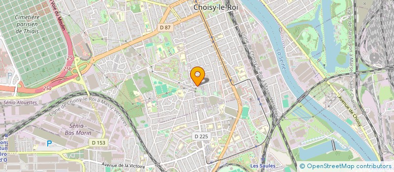 localisation de l'entreprise ISE RENOV  CHOISY-LE-ROI