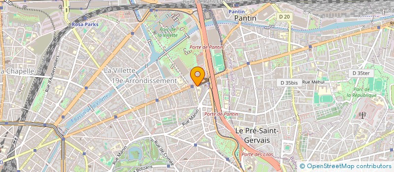 localisation de l'entreprise ISEA  PARIS