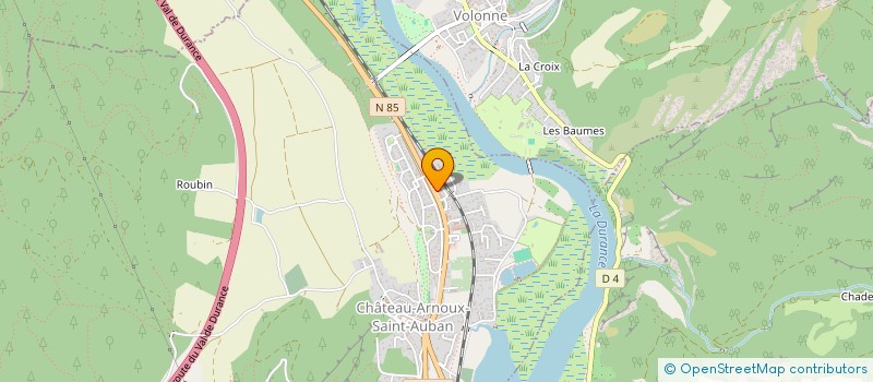 localisation de l'entreprise ISEA à CHATEAU-ARNOUX-SAINT-AUBAN
