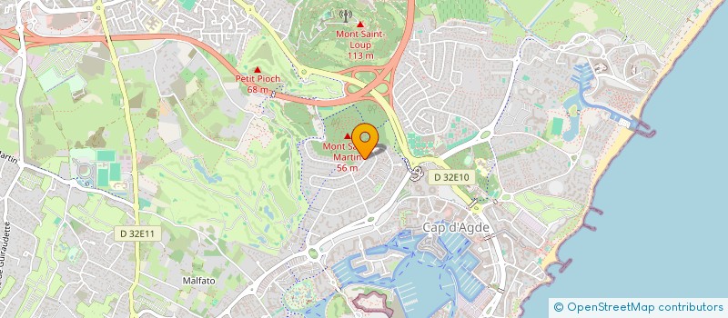 localisation de l'entreprise ISEA à AGDE