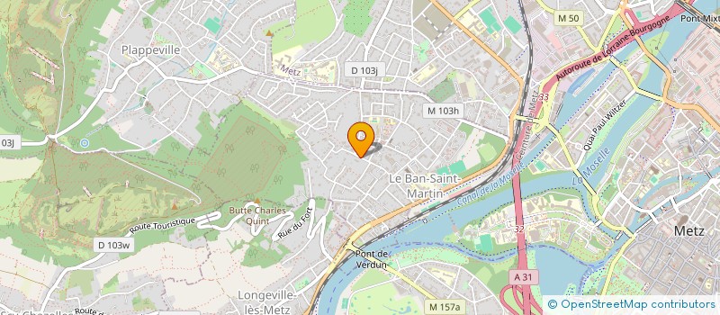 localisation de l'entreprise ISEAH RH  LE BAN-SAINT-MARTIN