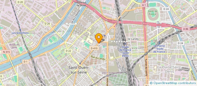 localisation de l'entreprise ISEC à SAINT-DENIS
