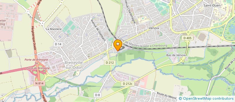 localisation de l'entreprise ISECO NORMANDIE à BRETTEVILLE-SUR-ODON